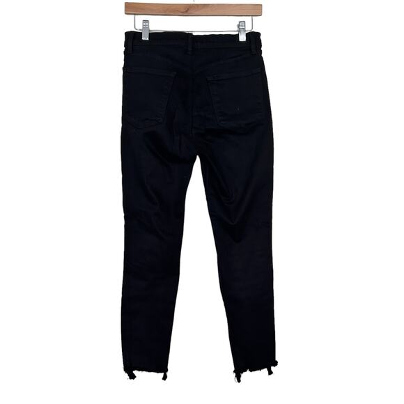 J Brand Black Alana Veneration Destruct Skinny Jeans Sz 28 - Picture 6 of 7